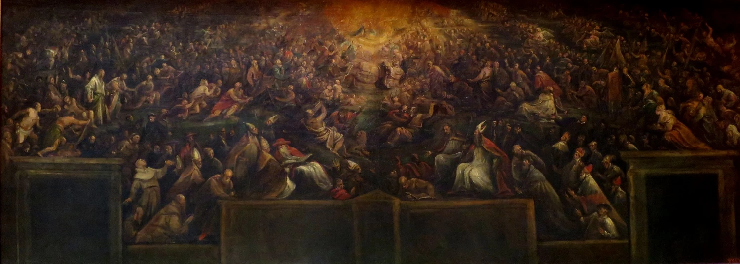 75-Resurrezione dei Giusti e Incoronazione della Vergine-Hermitage Museum
